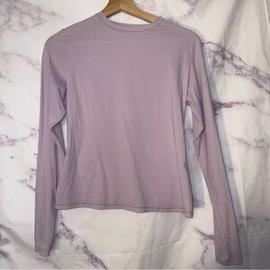 SKIMS Iris Mica Fits Everybody Long Sleeve Shirt